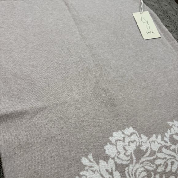 Joie Women's Pull-On Cottage Core Neutral Tones Boho Midi Skirt Size Large NWT - Picture 2 of 12